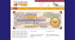 Desktop Screenshot of lafourchegov.org
